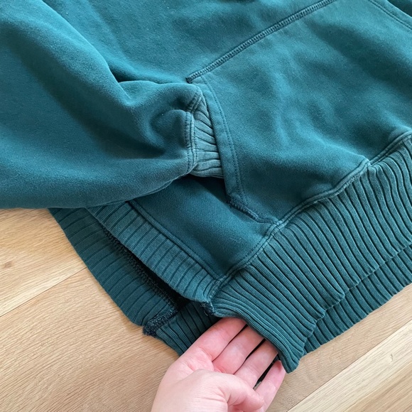 AEO Emerald Green Hoodie NWOT - Picture 4 of 10